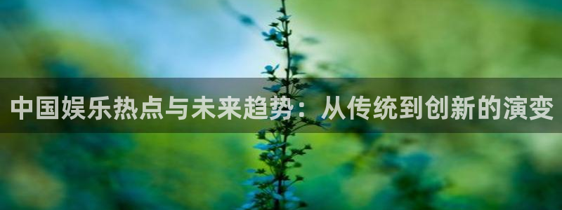 bbin视讯预测在线预测：中国娱乐热点与未来趋势：从传统到创新的演变