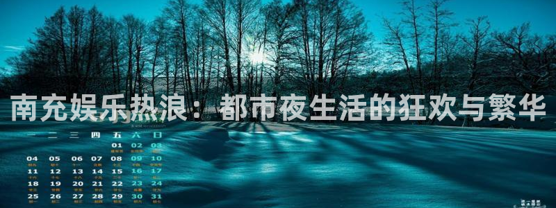 bbin视讯app下载安装：南充娱乐热浪：都市夜生活的狂欢与繁华